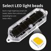 1/2x Solar Wireless LED Solar Strobe Light Waterproof for Motorcycle Car Bike Truck Anti-collision Warning Light Signal Lamp