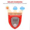 Waterproof Solar Alarm Multifunctional Security Alarm Siren Solar Lamps  Garden Protection