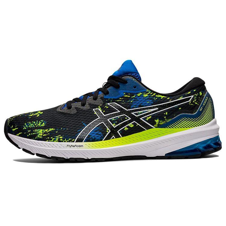 ASICS Men s GT-1000 11 Running Shoes Black Electric Blue 1011B452-001 EU 40