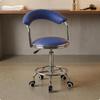 Rolling Bar Stool Chrome Swivel Foot Footrest