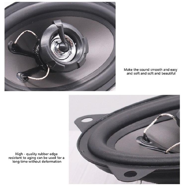 Advanced Car Stereo Coaxial Superior Sound High Sensitivity Loudspeaker Clear Treble Enhancement Fashionable Appearance