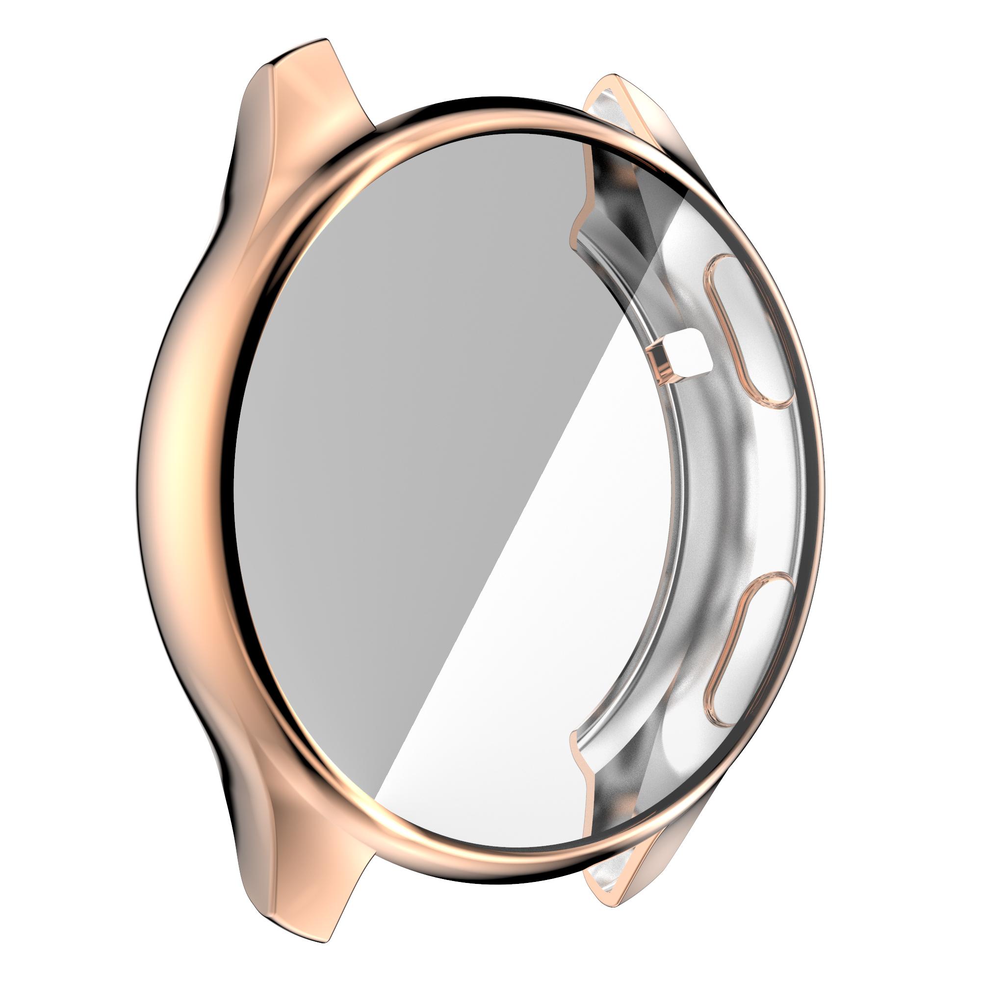 

Защитный чехол для экрана для часов OnePlus Watch, мягкий TPU, всесторонний ультратонкий HD-прозрачный чехол для умных часов One Plus, противоударный чехол розового золота