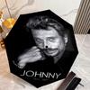 French legendary rock singer and actor Johnny Hallyday umbrella is suitable for all seasons, including home travel and outdoor activities Y9