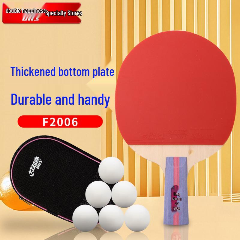 DHS F2006 2-Star Table Tennis Racket Set