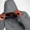 Jordan Solid Color Logo Hoodie Men Tops Grey 823067-091