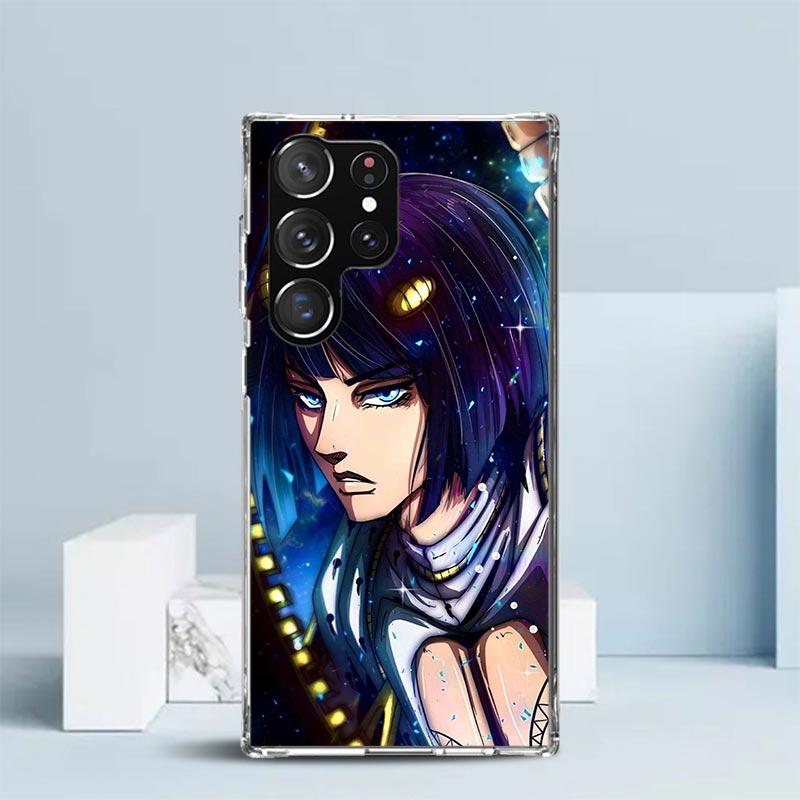 JoJo Adventure Bruno Buccellati Phone Case For Samsung Galaxy S24 S25 Edge S26 Ultra S22 S23 Plus S21 + S20 FE Soft TPU Back Cov