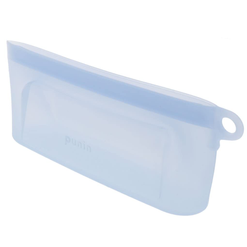 Sunstar Stationery Silicone Zip Pen Case Punin Navy S1424149