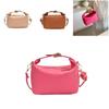 Modern Pillow Shape Shoulder Bag Pu Fabric With Mobile Pocket For Street Style