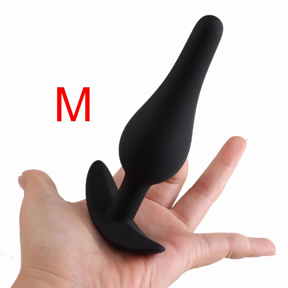 Small Anal Plug Beginner Silicone Butt Plug Anchor Base Small Anal Plug 3pcs/Set Anal Sex Toys For Women Men Prostate Massage