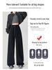 2026 American-Style Wide Leg Drawstring Sports Pants: Casual, Loose-Fit, Lazy Style
