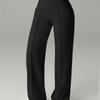 With Pockets Quick-Dry Joggers Loose High-Waist Leggings Leisure Straight Wide-Leg Pants  Fitness
