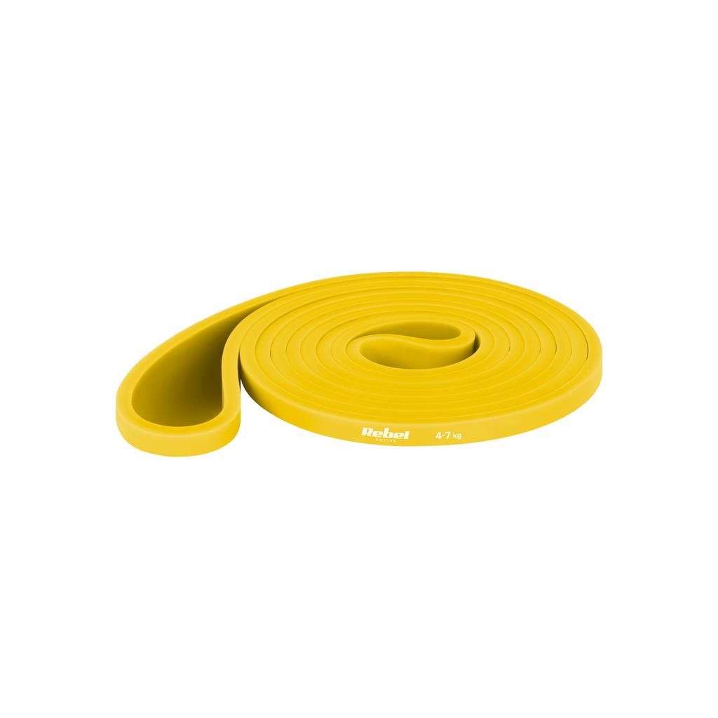 Set di 5 Fasce Elastiche Power Band, Fasce di Resistenza per Allenamento Fitness, Rebel