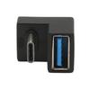 U-Form Typ C Stecker auf USB Buchse Adapter 10 Gbit/s Plug and Play Typ C auf USB3.0 U-Form Verlängerungsadapter für PC Laptop