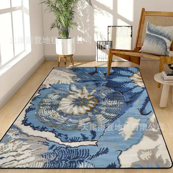 Abstraktní pruhovaný koberec obývací pokoj ložnice koberec k čajovému stolku protiskluzový velký koberec