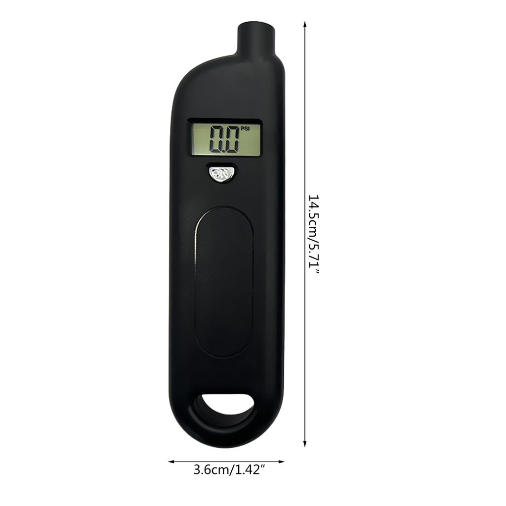 Portable Digital Tire Pressure Gauges with Inflators 140PSI 4 Settings Tire Gauges for Car Truck Motorcycles Bicycles