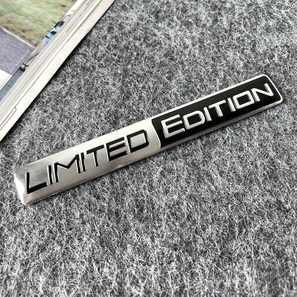 1pcs New LIMITED EDITION Emblem  Car Sticker 3D Aluminium Alloy Material Decorative  Auto Door Side Rear Bumper Sticker