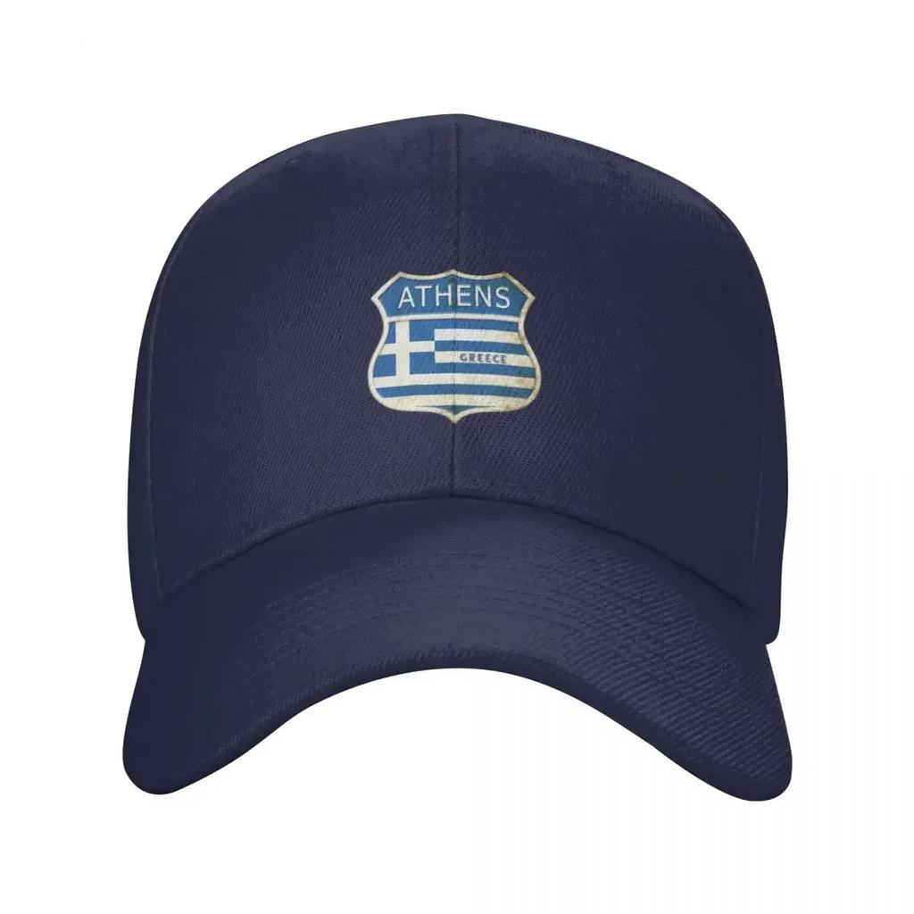 Athens Greece Coat of Arms Flag Design Baseball Cap Hats for Unisex New Hat Women Unisexs