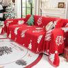Christmas Festival Decoration Chenille Sofa Cover,All Seasons Blanket Sofa Towel,Living Room Sofa Cover,Anti-cat Scratch Cover
