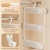 18/26 Clips Warerobe Storage Hanger Drying Socks Holder Plastic Socks Hanger Rack Multi-clip Towels Underwears Caps Hats Hooks
