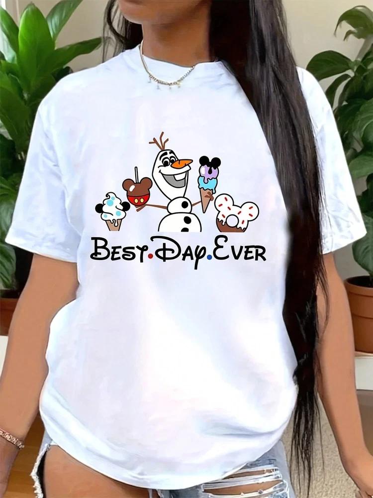 Frozen Olaf Mouse Mouse T Shirt Santa Hat Unisex 3 S