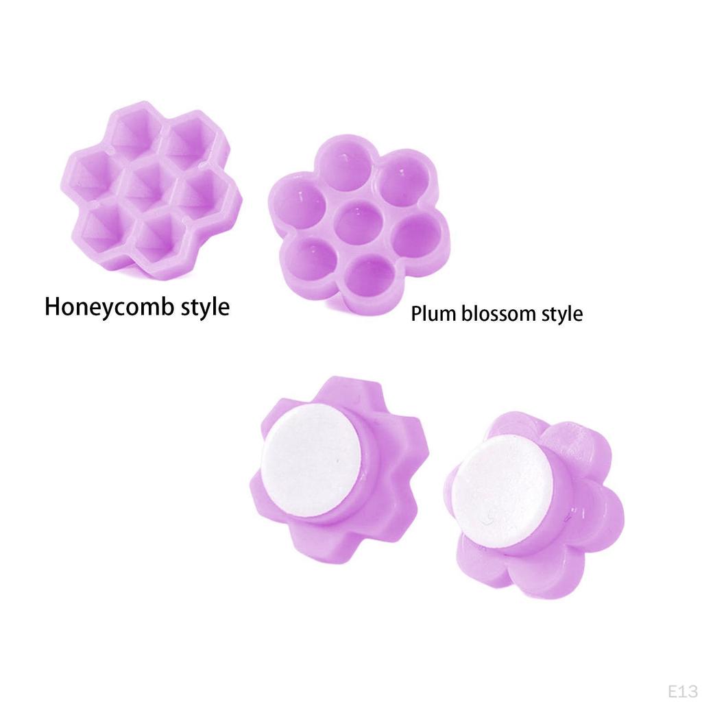 Glue Cups Lash Holder Compact Sturdy Extension Supplies for Eyelash Grafting Practice