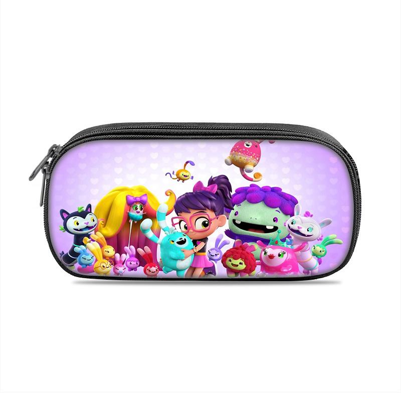 Abby Hatcher Pen Case New Small, Large Capacity, Versatile Cartoon Print Student Boys and Girls Best Birthday Gift for School
