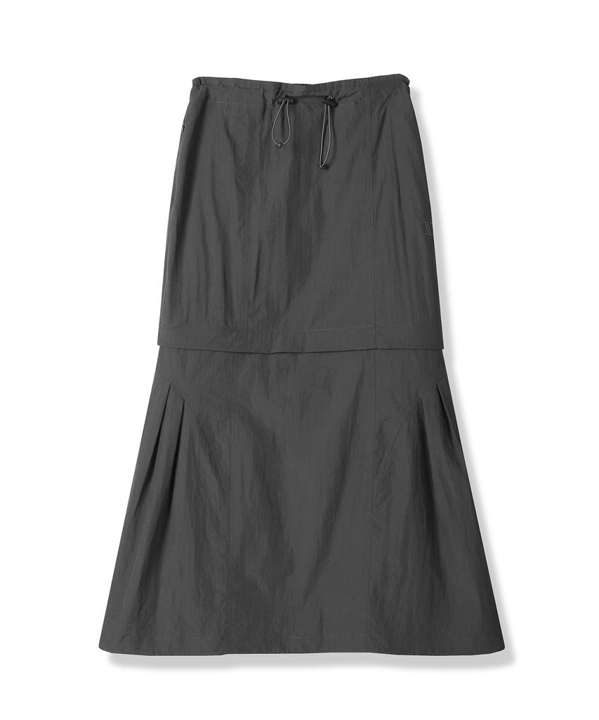 Urban Dress Two-Way Long Skirt Dark Gray
