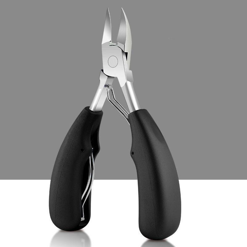 Hawk Beak Large Toenail Clippers Set with Grooved Blade and Precision Scissors