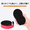 Bicycle Handle Bar Tape for Road Bikes Black/Red EVA+PU Leather