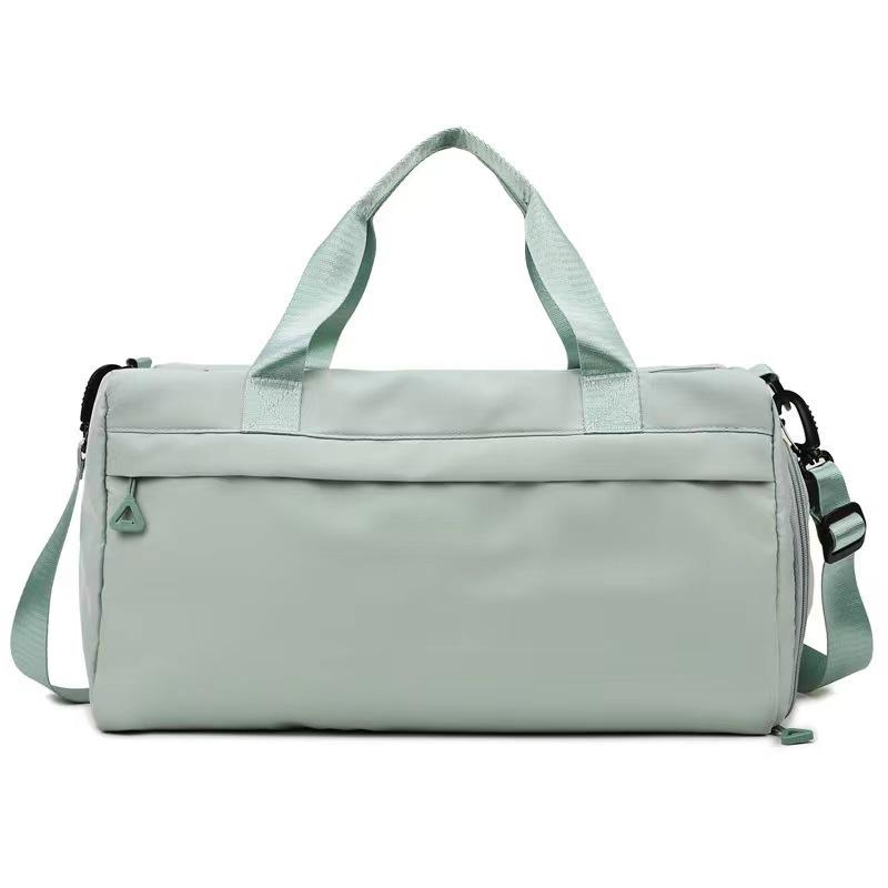 Dry and wet separation yoga bag fashionable simple wind fitness bag candy color fashion handbag