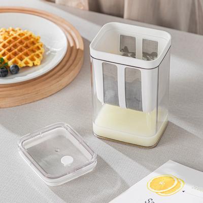 Fabricante y Colador de Queso de Yogur Griego Filtro de Yogur Libre de BPA con Malla de Acero Inoxidable