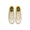 New Nike Air Force 1 Low '07 Lx '82 Double Swoosh Sail Yellow Ochre Women's DX6065-171