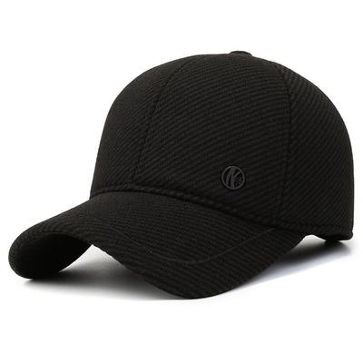 Auturnn Thick Warm Men Winter Baseball Cap With Ear Flaps, Ideal Choice for Gifts