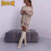 Moda Donna Autunno/Inverno Girocollo Manica Lunga Casual Colore Unico Stampa Felpa Autunno Inverno