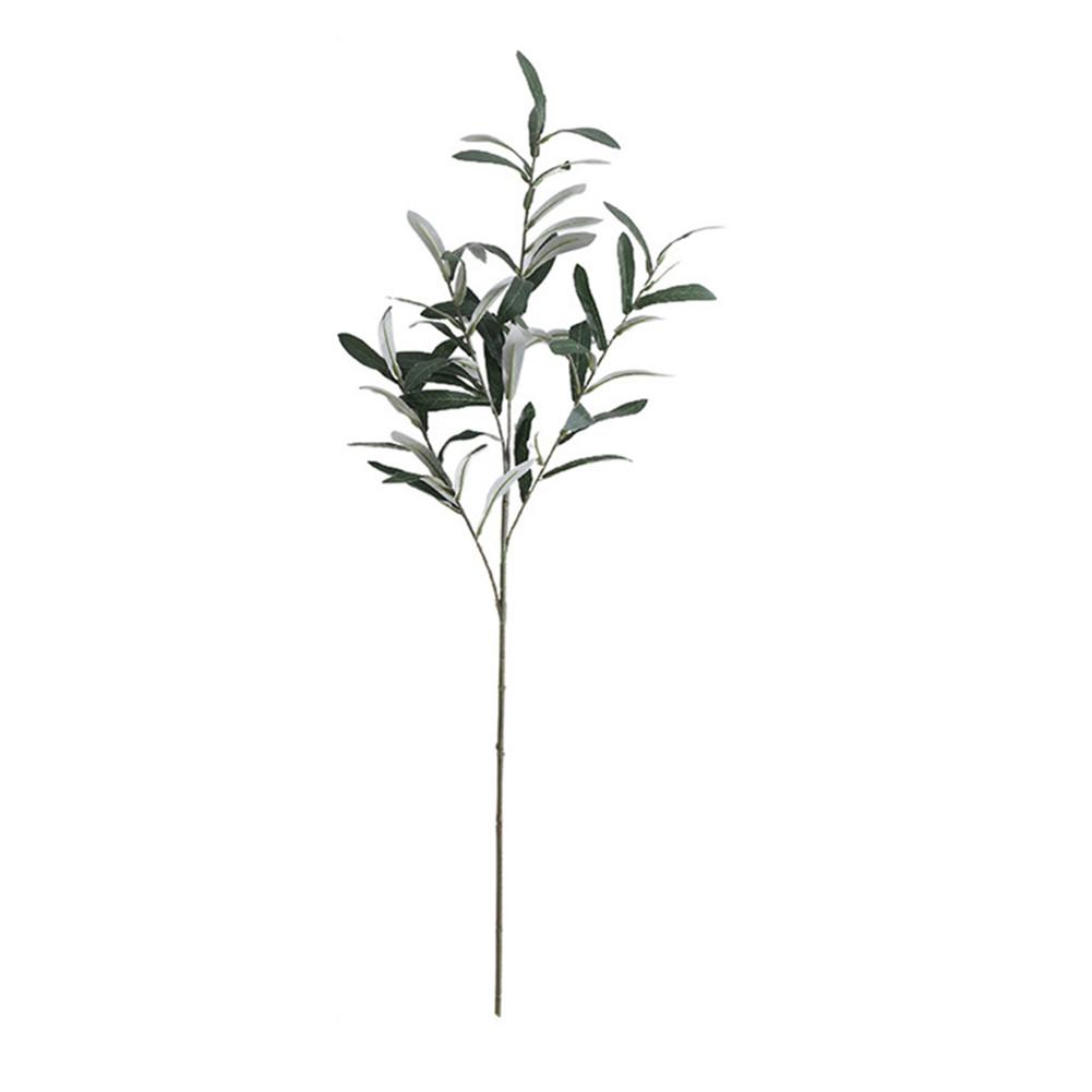 4 Gabeln Simulation Olivenzweig Künstliche Pflanzen Für Café Hochzeit Zuhause Blumenarrangement Dekoration Fotografie Requisiten