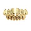 New Arrival Cheap Price Hip Hop Style 14k Gold Plating 6 Teeth Top& Bottom Street Style Grillz for Teeth Hip Hop Jewelry