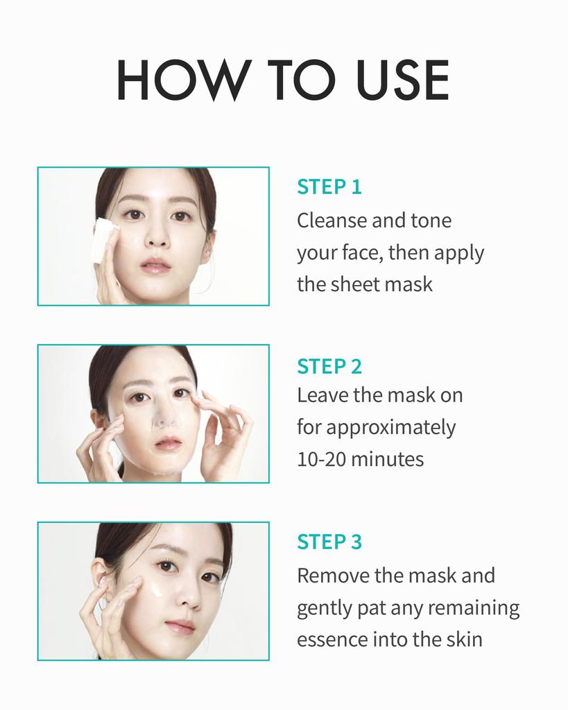 Official REJURAN Turnover Mask 5 Sheets PDRN Sheet Mask Night Care Firmness Moisturizing X Long-lasting (23ml 5EA)