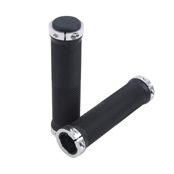 Mold Proof Skid Handlebar Cover Grips Smooth Soft Rubber Handles for