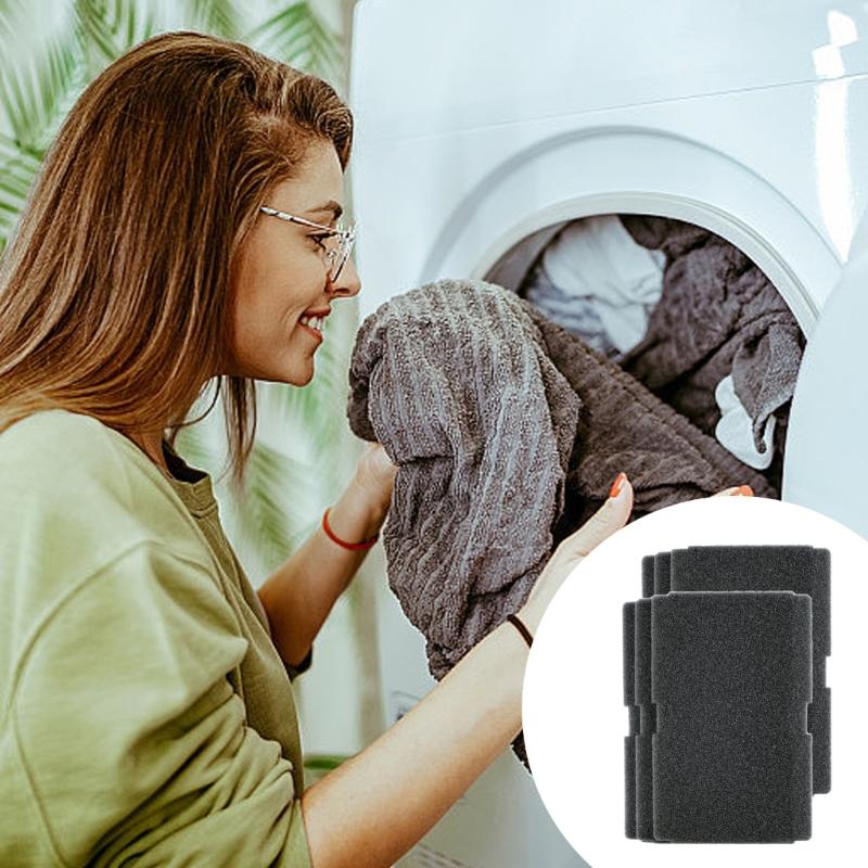 6Pieces Multilayer Dryer Filter Dryer Lint Screen Easy Cleaning Polyester Texture for Dust Capture and Energy Savings