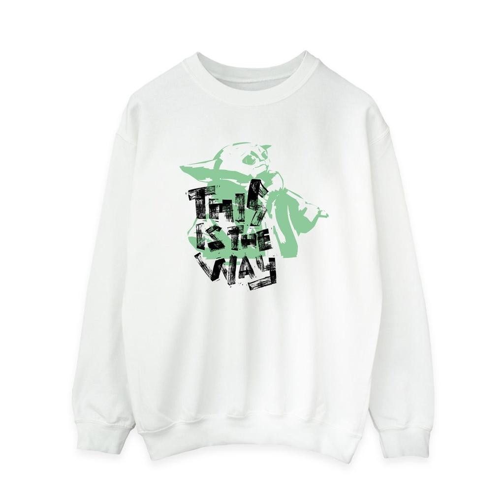 Star Wars Womens/Ladies The Mandalorian This Is The Way Grogu Sweatshirt