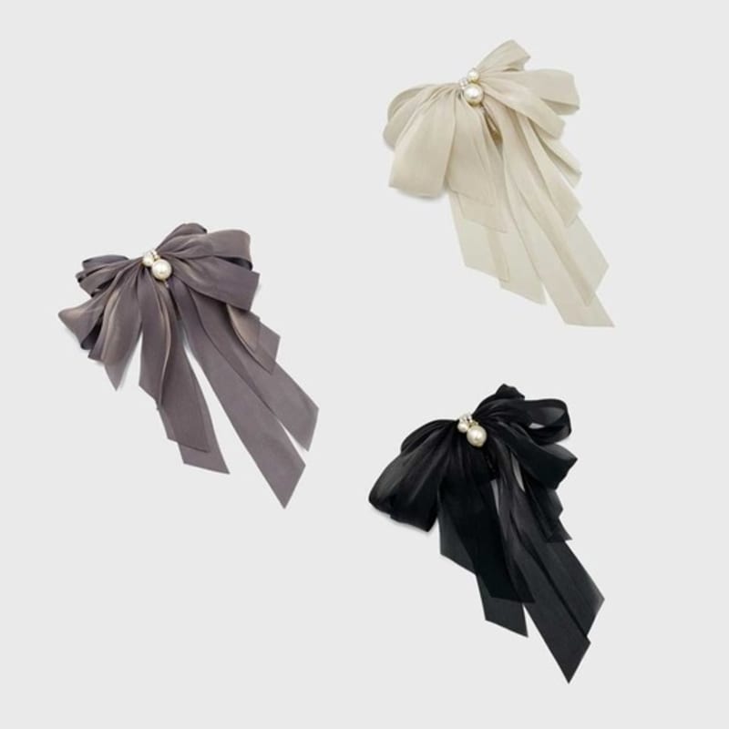 Jean Paul Clarisse Lavish Pearl Ribbon Clip JP-23-312CC