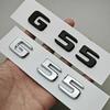 3D ABS Car Letters Logo G55 G63 G65 Sticker Rear Trunk Badge Emblem Decals For AMG G55 G63 W463 Auto Accessories