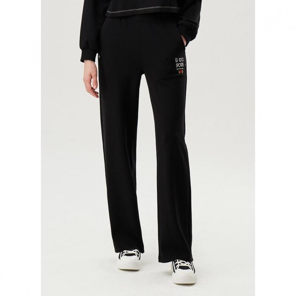 Le Coq Sportif [cLearance][60  Off] Women S doubLe tenSion Straight pantS Blk   Qp322ofp71 BLK black/65 XS