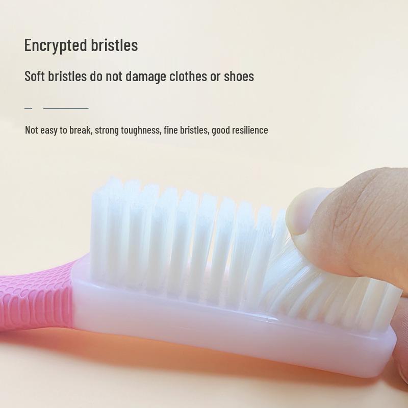 Soft Bristle Shoe Cleaner Brush - Durable Home & Student Use