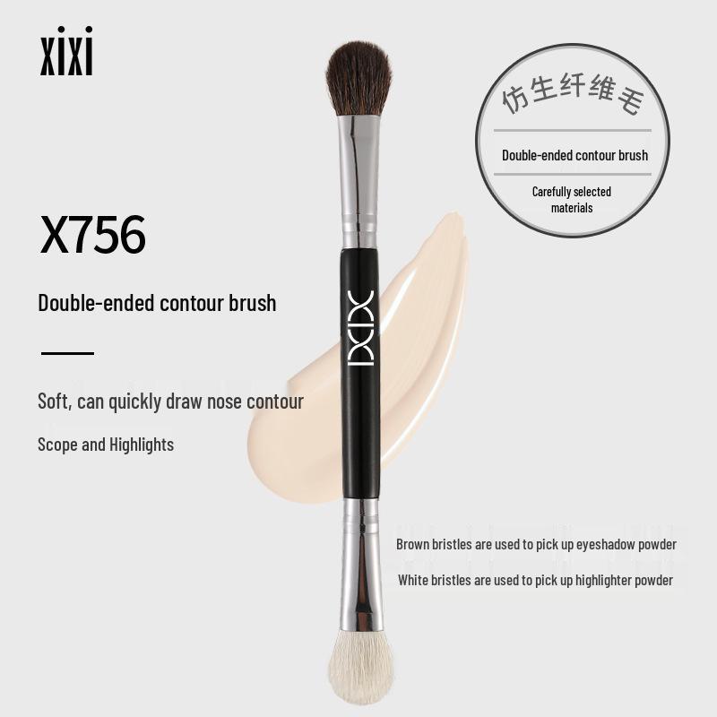XiXi Concealer Brush for Dark Circles, Blemishes & Contouring; Soft Bristles for a Gentle Touch.