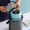 Fashion Oxford Thermal Bag for Lunch Portable Picnic Food Fresh-Keeping Cooler Women Men Bento Box Round Barrel Insulated Bags