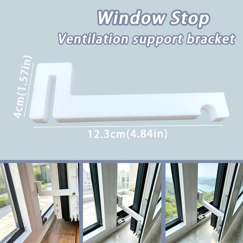 Fenster- und Türstopper Befestigungsvorrichtung Nach außen öffnendes Flach öffnendes Fensterbegrenzerblock Winddichte und Anti-Schüttel Befestigungsschnalle