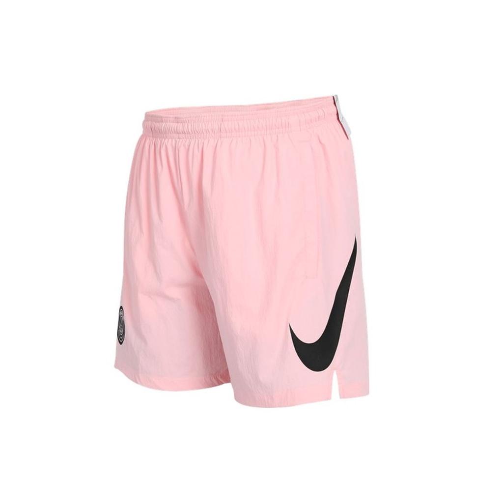 Nike Paris Saint-Germain Contrasting Logo Print Sports Shorts Men Shorts Pink CW0792-658