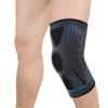 Shiwei's New Cross-border Three-dimensional Woven Silicone Support Nylon Breathable Sports Knee Pads for Running, Cycling, and Fitness Protection