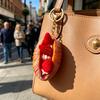 Simulated Food Squeeze Toy Keychain Stress Relief Bread Dessert Key Ring Backpack Hanging Decoration Bag Charm Purse Pendant